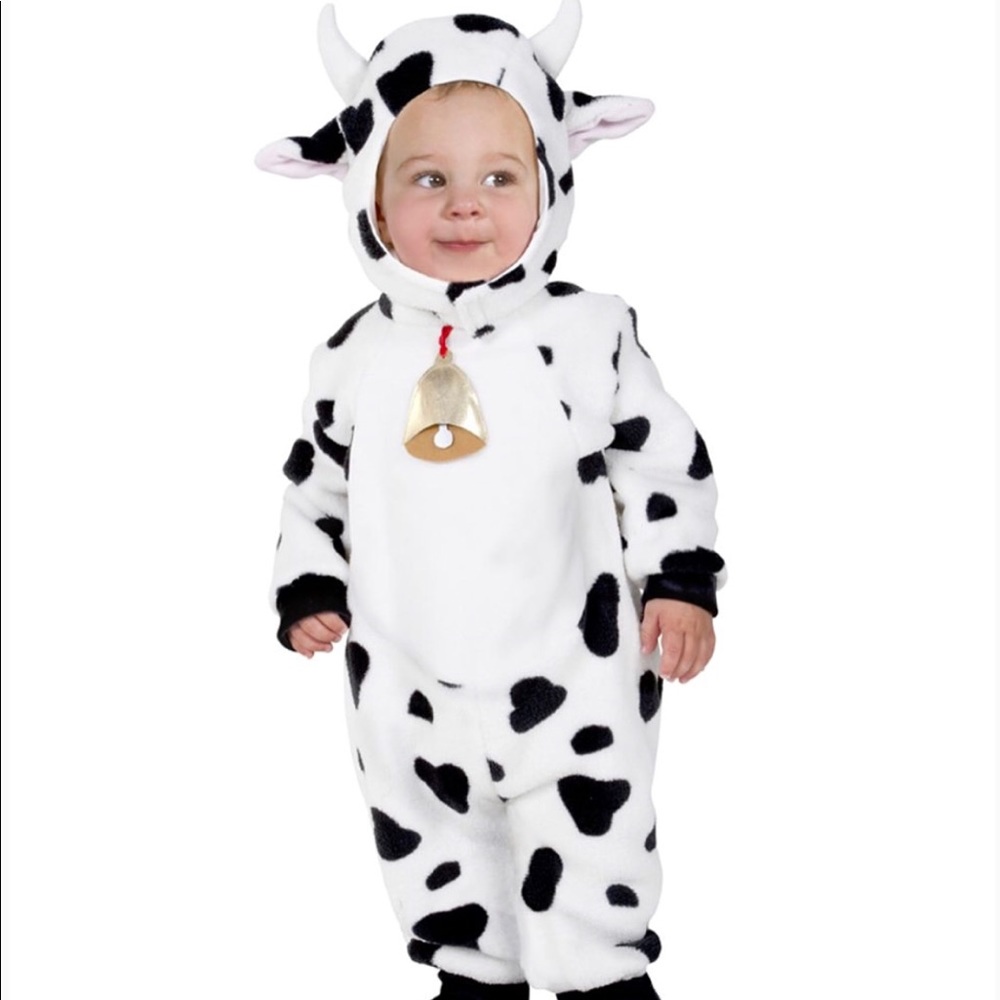Infant 12-18 month cow costume